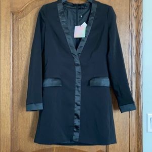 Black blazer dress from Missguided